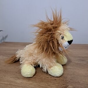 Ganz WebKinz Lion Retired Soft Plush Stuffed Animal Golden Yellow Brown